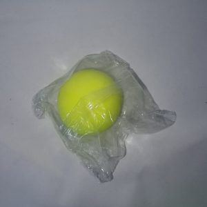 Yellow stress ball